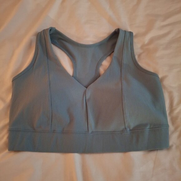 Avia Green Women"s Sports Bra Racerback Performance - Picture 3 of 5